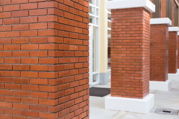 Brick Column Installation in Glen Burnie