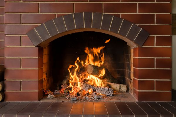 Brick Fireplace Installation in Glen Burnie