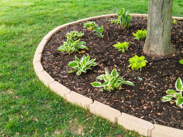 Stone Border Installation in Glen Burnie