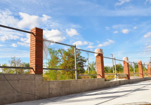 Brick Pillar Installation in Glen Burnie